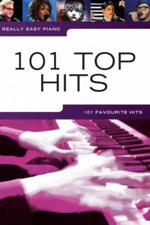 Commandez dès maintenant - Wise Publications Really Easy Piano: 101 Top Hits - Version anglaise