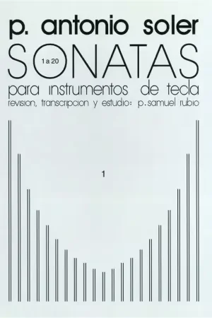 Premium | UME (Union Musical Ediciones) ANTONIO SOLER SONATAS VOLUME ONE - PIANO SOLO