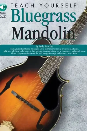 Music Sales Teach Yourself Bluegrass Mandolin + Audio En Ligne - Mandolin - Nouvel arrivage