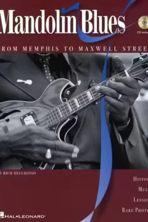 Retour facile | Hal Leonard Rich Delgrosso Mandolin Blues From Memphis To Maxwell Street Book/c - Mandolin