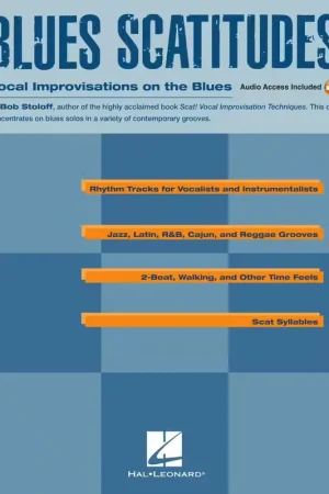 Music Sales Bob Stoloff - Blues Scatitudes + Audio En Ligne - Voice - Prix réduit