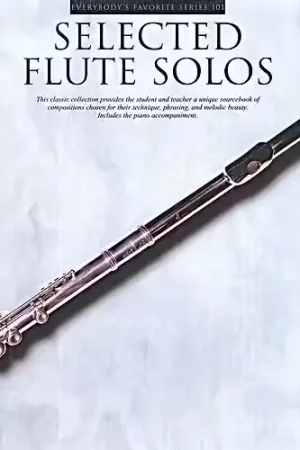 Qualité supérieure - Music Sales SELECTED FLUTE SOLOS WITH PIANO ACCOMPANIMENT - FLUTE