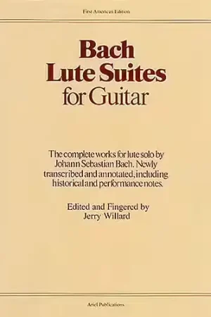 Music Sales BACH LUTE SUITES FOR GUITAR - GUITAR - Nouvel arrivage