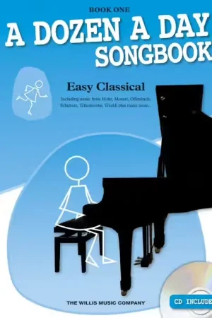 The Willis Music Company EDNA MAE BURNAM - A DOZEN A DAY SONGBOOK - EASY CLASSICAL - BOOK ONE - PIANO SOLO | Produit tendance