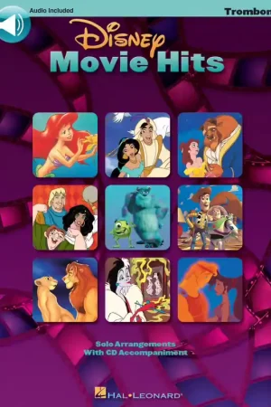 Disponible maintenant - Hal Leonard Disney Movie Hits + Audio En Ligne - Trombone