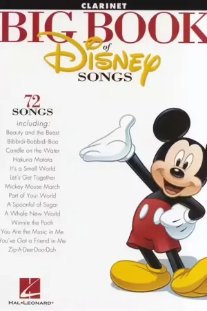 Affaire à saisir | Hal Leonard The Big Book Of Disney Songs Instrumental Folio - Clarinet