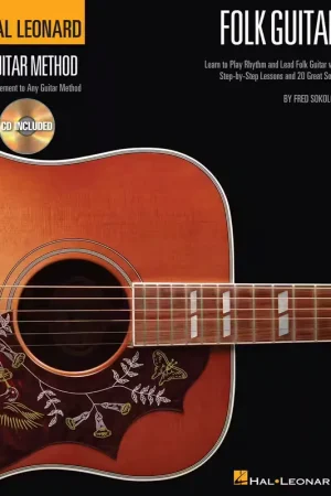 Bien noté | Hal Leonard Sokolow Fred Hal Leonard Guitar Method Folk + Audio En Ligne - Guitar Tab