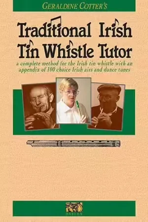 Commandez en ligne - Music Sales Cotter Geraldine Traditional Irish Tin Whistle Tutor - Pennywhistle