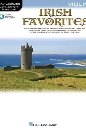 Qualité professionnelle | Hal Leonard Instrumental PLAY-along Irish Favorites Violin + MP3 - Violin