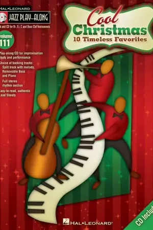 Coup de cœur des clients - Hal Leonard Cool Christmas - 10 Timeless Favorites+ CD - All Instruments