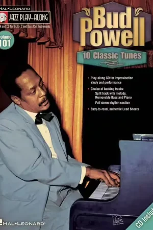 Profitez-en maintenant | Hal Leonard JAZZ PLAY ALONG VOLUME 101 - BUD POWELL ALL INSTRUMENTS + CD - E FLAT INSTRUMENTS