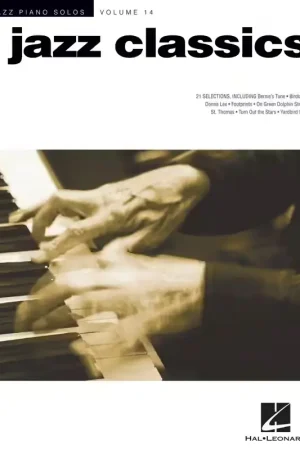 Bien noté - Hal Leonard JAZZ PIANO SOLOS VOLUME 14 JAZZ CLASSICS SONGBOOK - PIANO SOLO