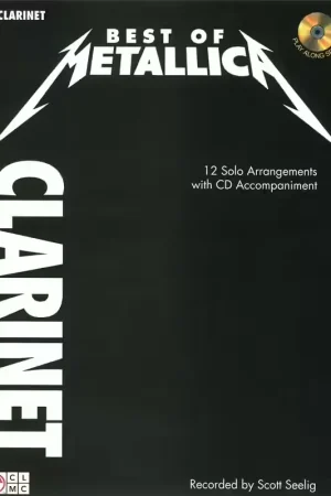 Cherry Lane Best Of Metallica + CD - Clarinet - Prix bas
