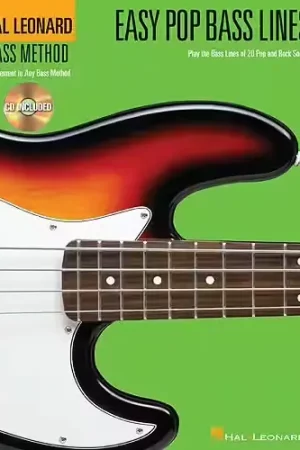 Expédition immédiate - Hal Leonard Hal Leonard Bass Method- Easy Pop Bass Lines - Bass Guitar