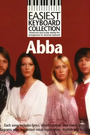 Affaire à saisir | Music Sales EASIEST KEYBOARD COLLECTION ABBA MELODY LYRICS CHORDS- MELODY LINE LYRICS AND CHORDS