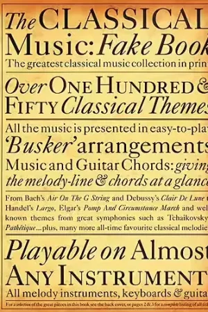 Wise Publications THE CLASSICAL MUSIC FAKE - MELODY LINE - Réduction spéciale