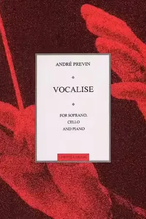 Chester Music ANDRE PREVIN - VOCALISE - CELLO - Offre spéciale