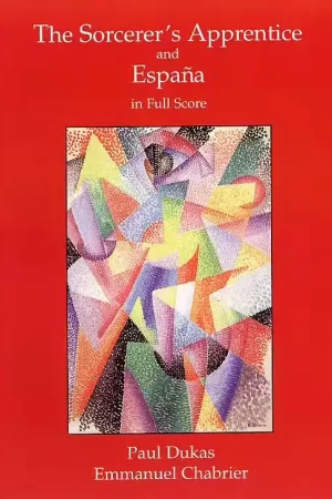 Dover Dukas - The Sorcerer's Apprentice And Chabrier Espana Full Score - Orchestra - Dernier arrivage