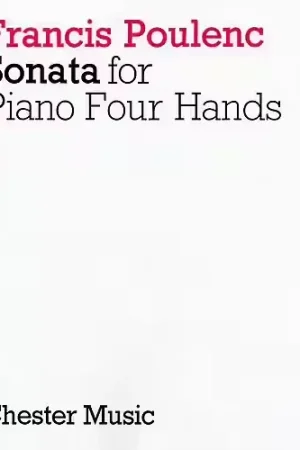 Chester Music Francis Poulenc - Sonata For Piano - Piano Duet | Coup de cœur des clients