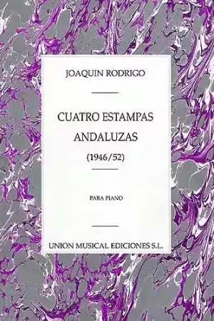 Prix doux | UME (Union Musical Ediciones) JOAQUIN RODRIGO CUATRO ESTAMPAS ANDALUZAS PARA - PIANO SOLO
