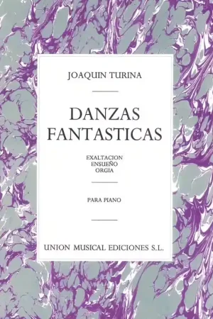 Achat sécurisé | UME (Union Musical Ediciones) JOAQUIN TURINA DANZAS FANTASTICAS - PIANO SOLO
