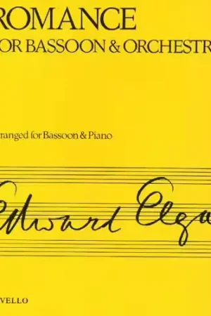Tout juste disponible - Novello ROMANCE FOR BASSOON AND ORCHESTRA