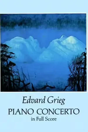 Dover Grieg Edvard - Piano Concerto In Full Score - Orchestra - Nouveauté