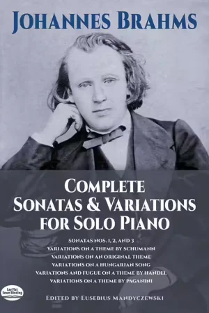 Dover Brahms Complete Sonatas And Variations - Piano Solo - Nouveauté