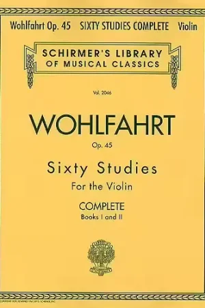 Achetez dès maintenant - Hal Leonard Franz Wohlfahrt 60 Studies Op.45 Complete Edition - Violin