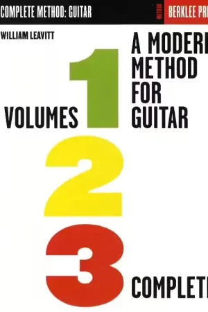 Économisez maintenant | Berklee William Leavitt - A Modern Method For Guitar - Volumes 1 2 3 Complete - Guitar