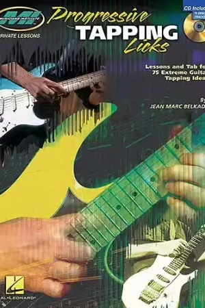 Music Sales Belkadi Jean Marc - Progressive Tapping Licks - Lessons And Tab For 75 Extreme Guitar Tapping Ideas - Produit tendance