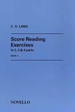 Novello Lang C S - Score Reading Exercises In 2 3 And 4 Ps Book 2 - Violin Book 2 - Organ | Affaire à saisir