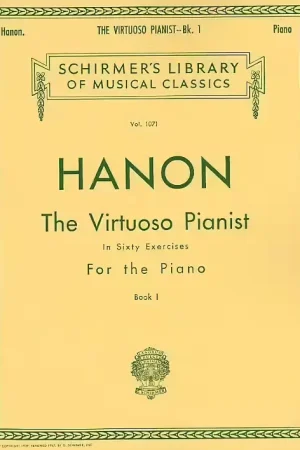 Schirmer Schir Hanon - The Virtuoso Pianist Book 1 - In Sixty Exercises For The - Piano Solo - Bien noté