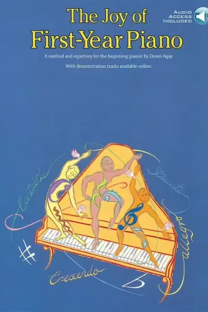 Quantité limitée | Hal Leonard The Joy of First-Year Piano - Version anglaise