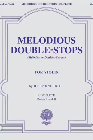 Nouvel arrivage | Schirmer Trott Josephine - Melodious DOUBLE-stops Complete For Violin - Books I And II - Violin