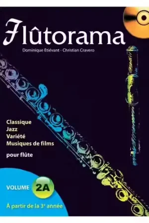 Disponible - Hit Diffusion Flutorama Vol. 2a + CD - Flute