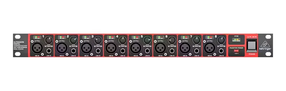 Behringer ADA8200 Ultragain - Paiement sécurisé