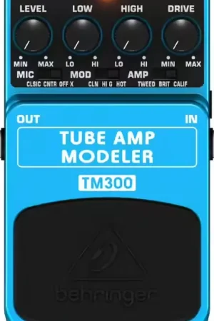 Excellente qualité - Behringer Tube Amp Modeler TM300