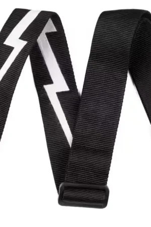 Retour facile - Fender 2" Nylon Lightning Bolt Strap Black