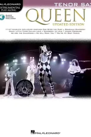 Disponible à la commande - Hal Leonard Queen - Ténor Saxophone PLAY-along + Audio Online