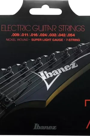 En stock | Ibanez IEGS7 Nickel Wound Super Light 7C 9-54
