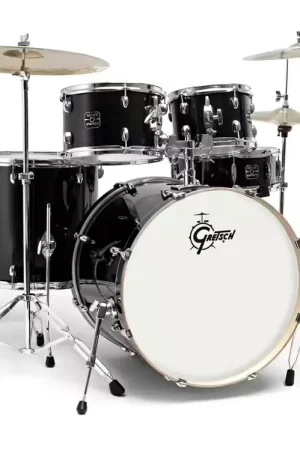 Gretsch Drums New Energy Stage 22 Black + Cymbales Paiste 101 | Ajoutez au panier
