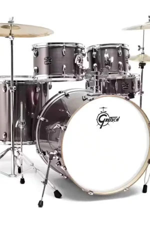 Gretsch Drums New Energy Stage 22 Grey Steel + Cymbales Paiste 101 | Tout juste disponible