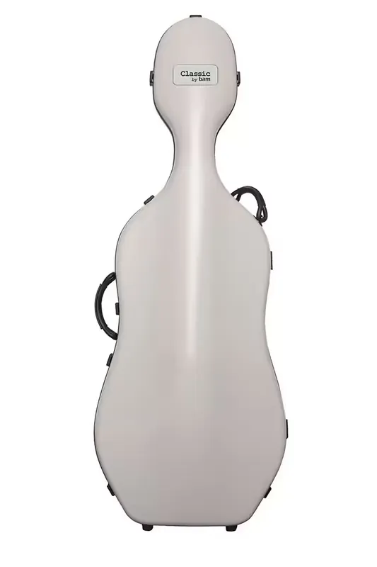 BAM Étui Violoncelle 4/4 Classic + Roulettes - Gris Clair | Best-seller