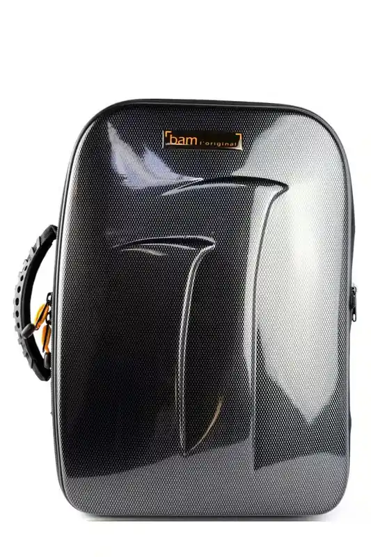 BAM Étui Clarinette Sib + Pupitre New Trekking - Noir Carbone - Bon plan