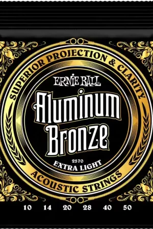 Commandez maintenant | Ernie Ball 2570 Aluminum Bronze Extra Light 10-50