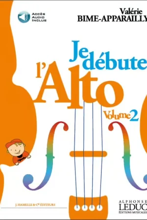 Hamelle Editeurs Je Débute L'Alto Vol.2 - Bime-Apparailly - Qualité professionnelle