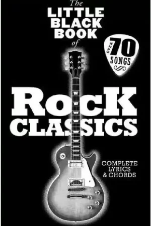 Music Sales Little Black Book - Rock Classics - Parole et Accords - Envoi rapide