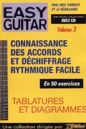 Jjrebillard Rebillard - Easy Guitar Vol.3 + CD | Expédition rapide