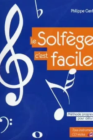 ID Music Ganter P.- Le Solfege C'est Facile + CD - Nouvelle Edition - Bon prix